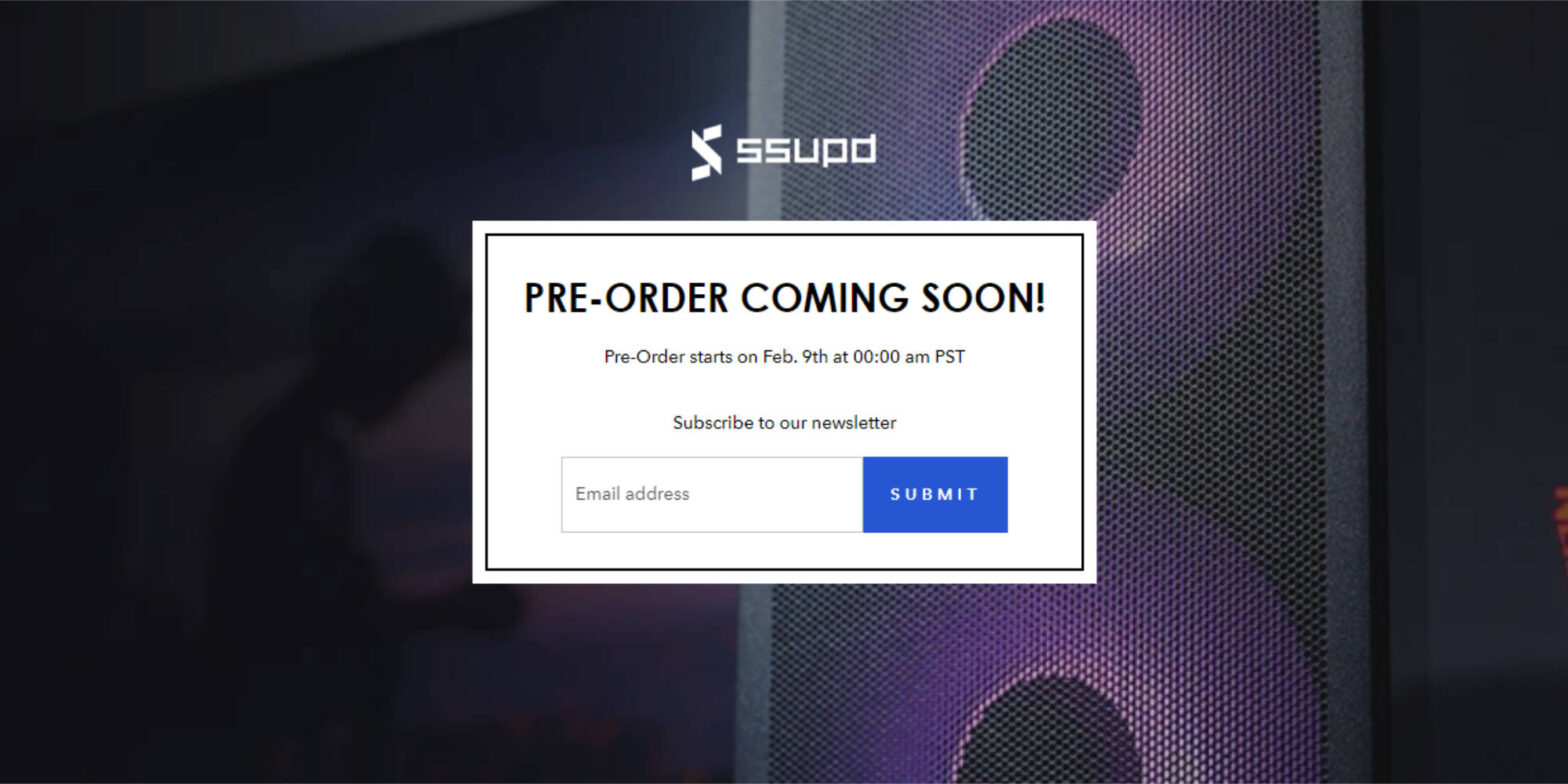 Ssupd gets its website prepared for its Meshlicious launch