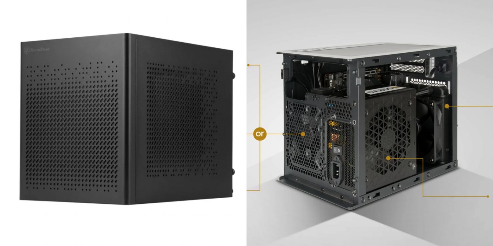 Silverstone shows off its SUGO 16 Mini-ITX cube case