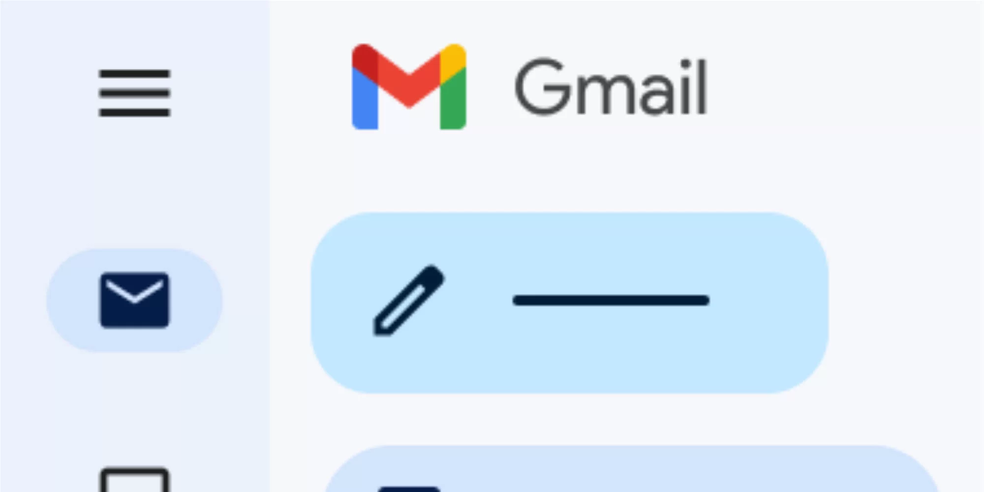 Gmail blue theme new