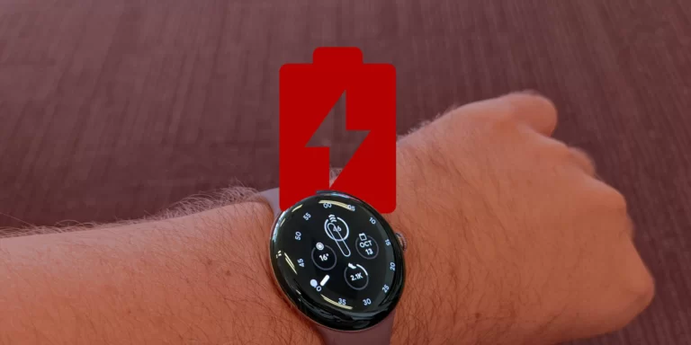 Google Pixel Watch battery life